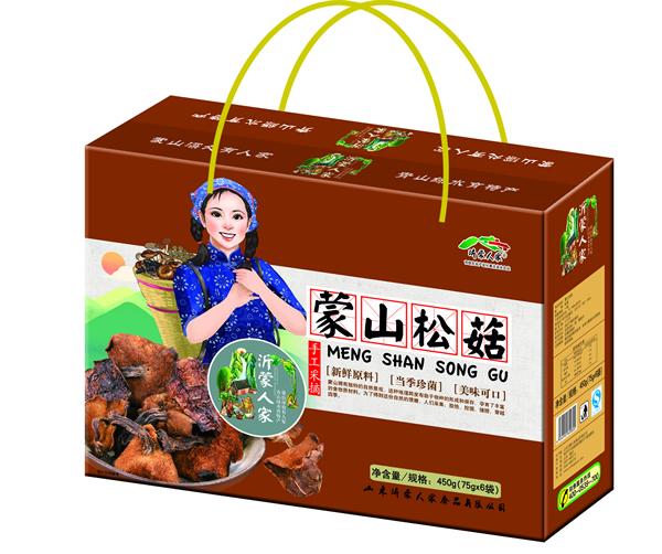 山东特产沂蒙人家蒙山松菇