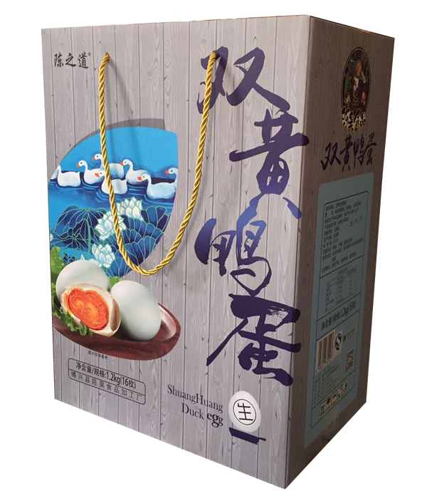 山东特产陈昊海双黄鸭蛋生