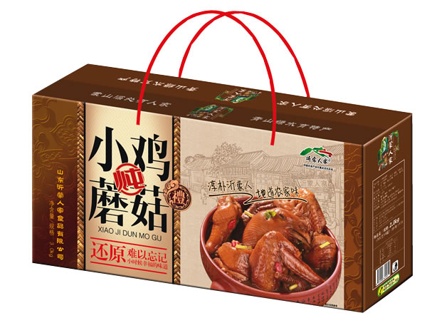小草鸡炖蘑菇